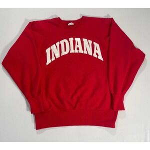 Vintage 90s Champion Reverse Weave Indiana Hoosiers Sweatshirt Size Large